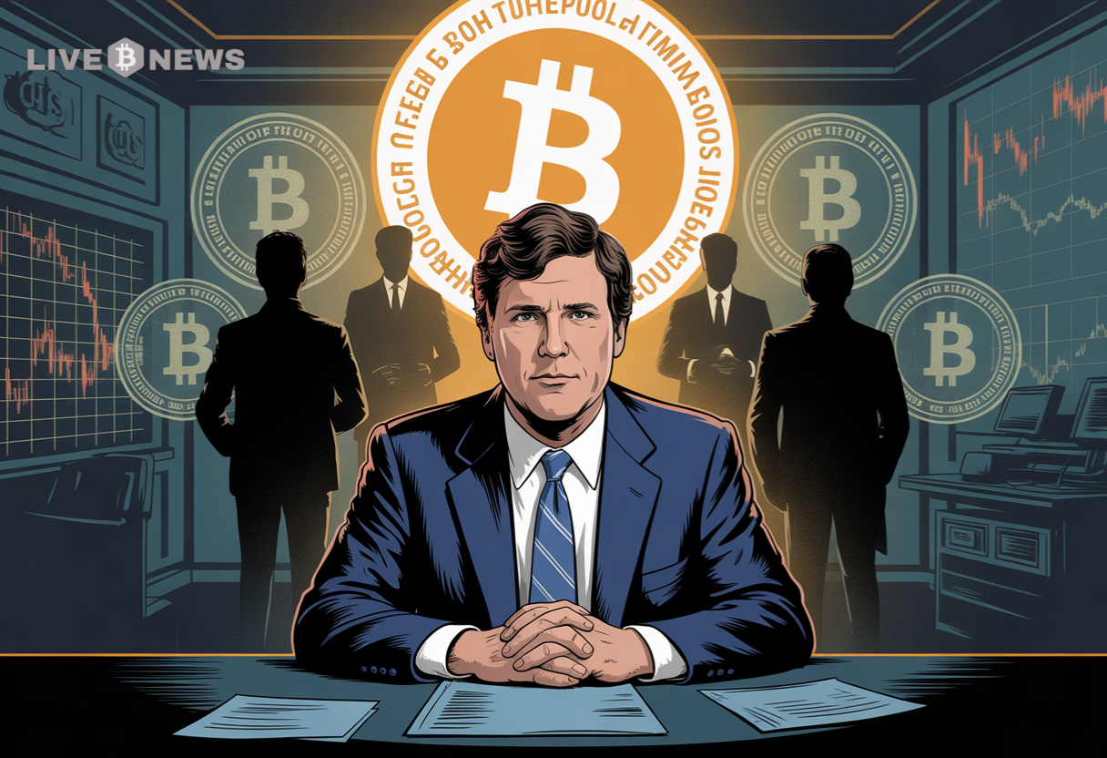 Bitcoin News : Tucker Carlson – Bitcoin CIA Origin Sparks Deep Suspicion